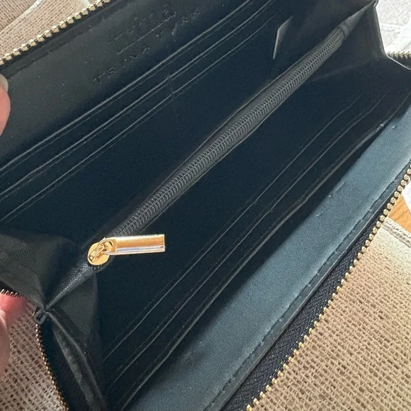 Trina Turk Pink and Purple Swirl Design Wallet - Picture 10 of 10